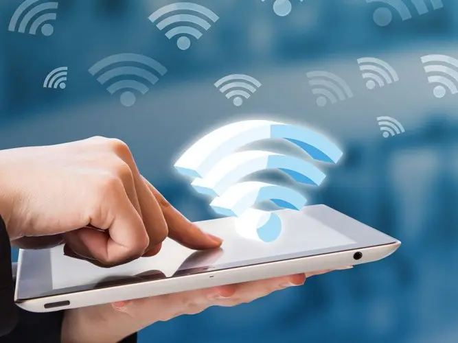Managing home Wi-Fi from a tablet